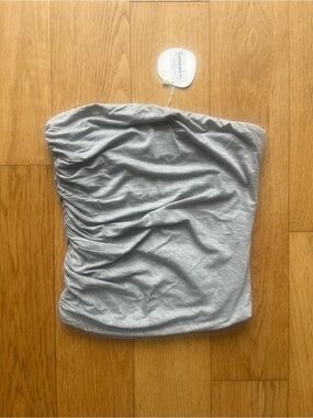 New Geel Fawna Top in Heather Grey